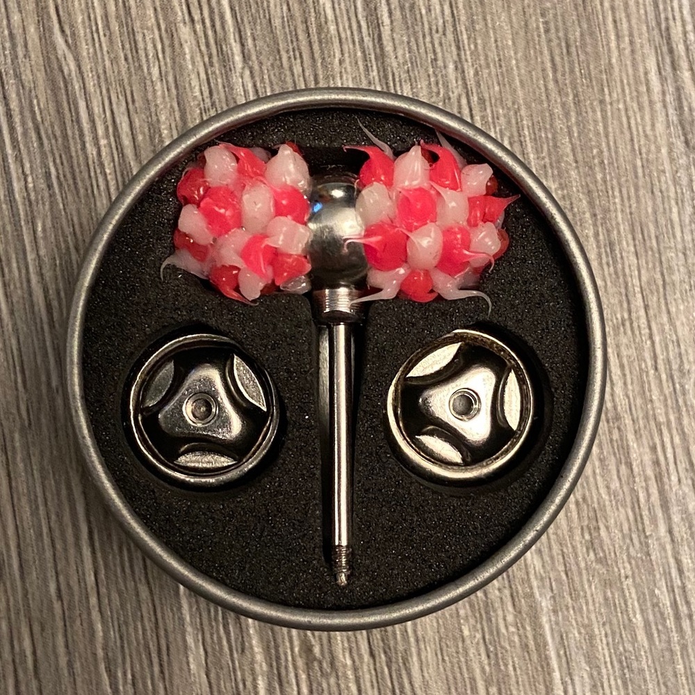 The TIGGLER VIBRATING TONGUE RING BARBELL